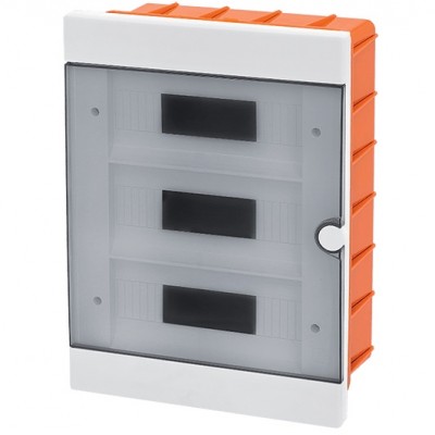 Πίνακας Χωνευτός Πλαστικός 3Σειρών 36Στοιχείων IP40 Attis 60366